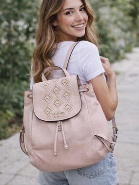 Michael Kors Quilted Leather Backpack Purse Michael Kors Bags Michael Kors  Abbey Quilted Leather Backpack